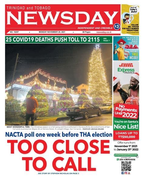 newsday trinidad|newsday trinidad today.